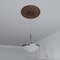 Ekena Millwork Baltimore PVC Medallion (Canopies up to 7 3/4"), 19"OD x 3 1/2"ID x 1"P, Metallic Rust CMP19BADRU - alternate 9